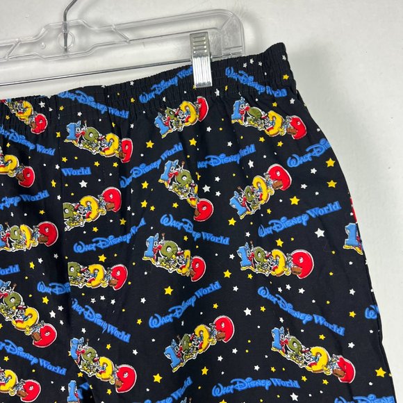 NWT Vintage Walt Disney World 1999 Pajama Shorts Sleep Boxer Size Large L D2629 - Picture 3 of 14